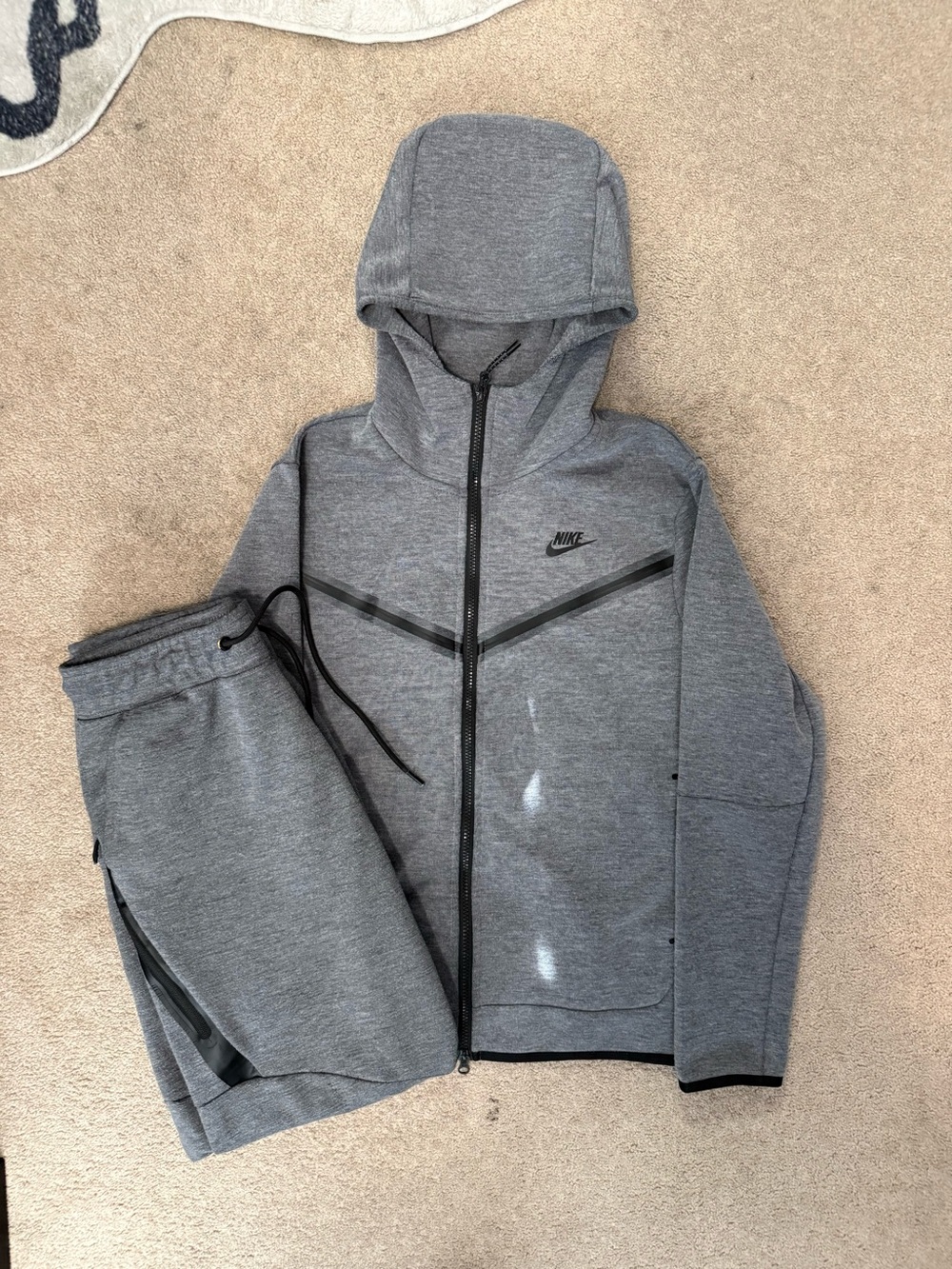 Dark Grey Nike Tech Fleece